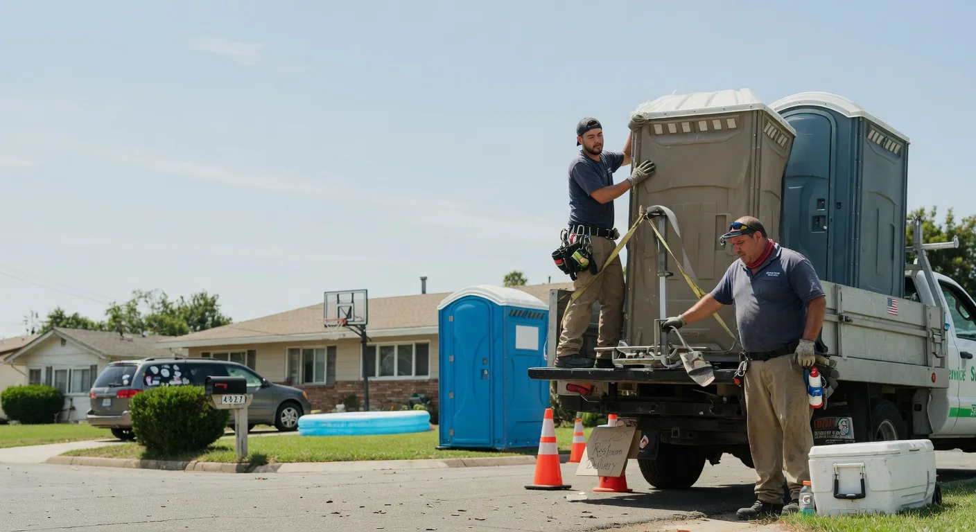Porta Potty Rental in Woodson, TX near me